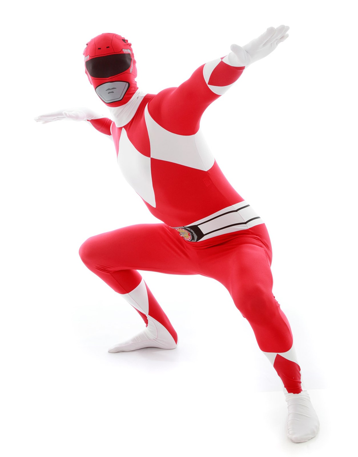 Power Rangers Red Adult Morphsuit