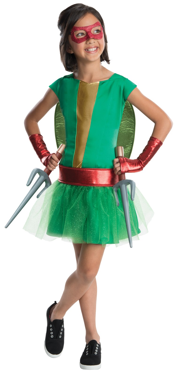 TMNT - Deluxe Raphael Girl Tutu Kids Costume