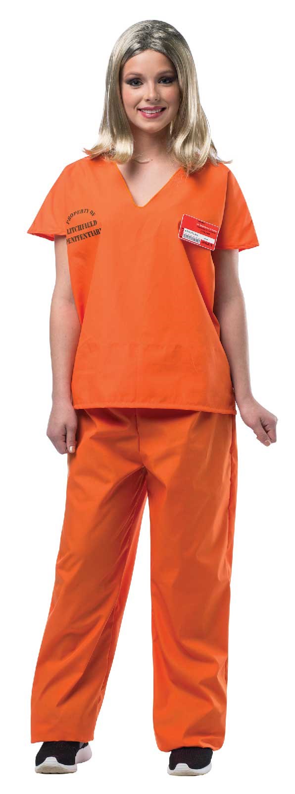 Orange is the New Black Orange Prisoner Jump Suit