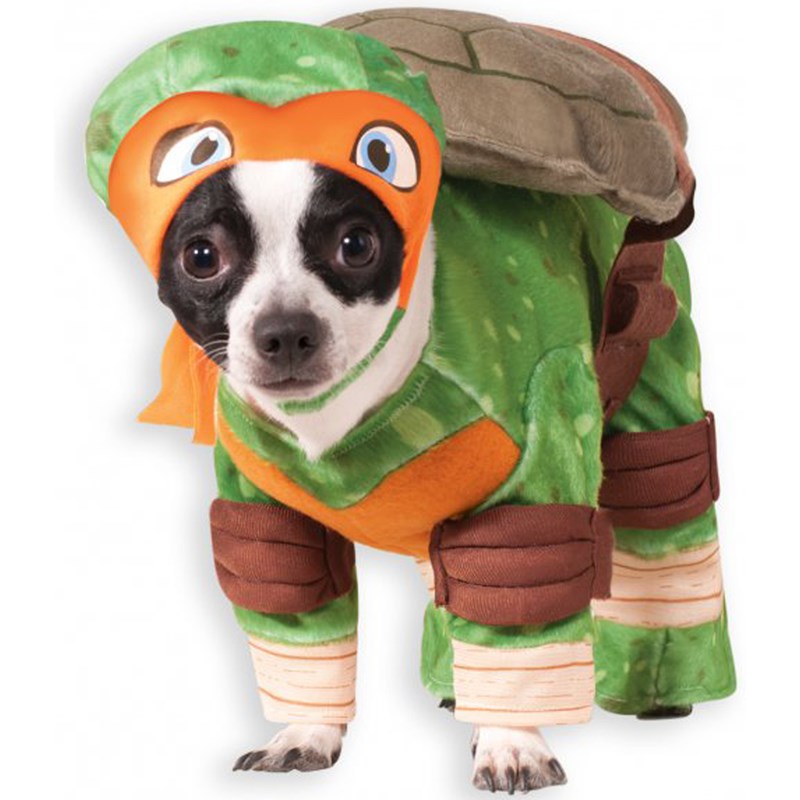 TMNT   Michelangelo Pet Costume for the 2022 Costume season.
