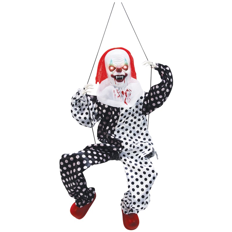 Animated Clown on Swing for the 2022 Costume season.