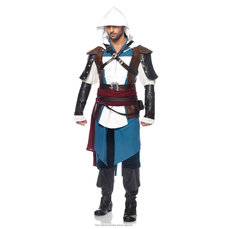 Assassins Creed IV Black Flag   Edward Kenway Adult Costume for the 2022 Costume season.