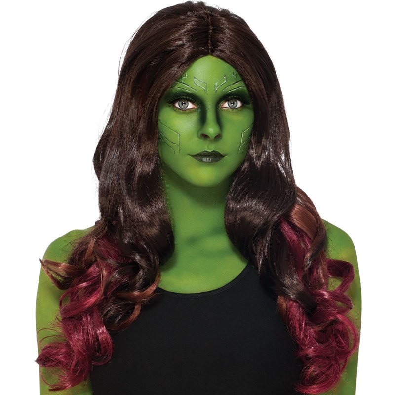 Guardians of the Galaxy   Deluxe Adult Gamora Wig for the 2022 Costume season.