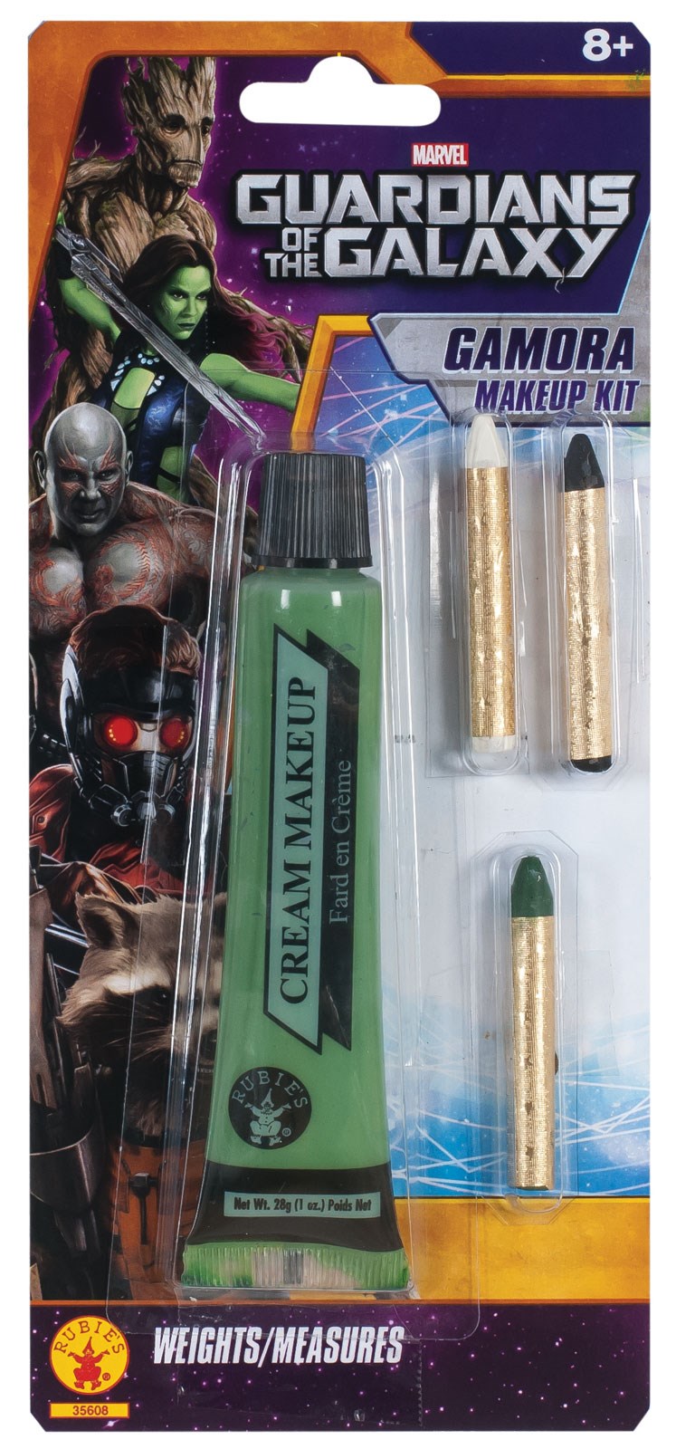 Guardians of the Galaxy - Deluxe Adult Gamora Make Up Kit
