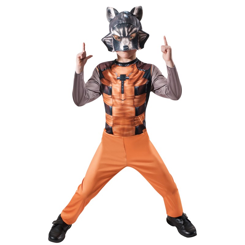Guardians of the Galaxy   Rocket Raccoon Blister Set Child for the 2022 Costume season.