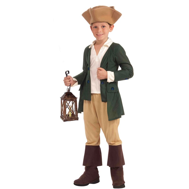 Paul Revere Child Costume for the 2022 Costume season.