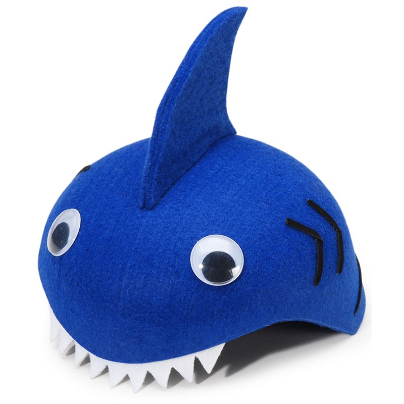 Felt Shark Child Hat for the 2022 Costume season.