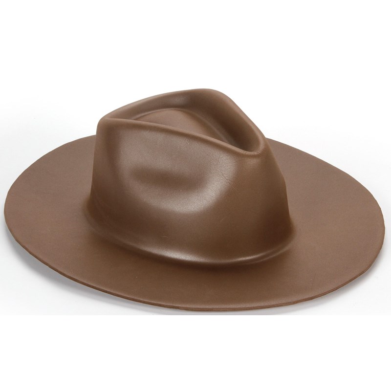 Brown Foam Child Hat for the 2022 Costume season.