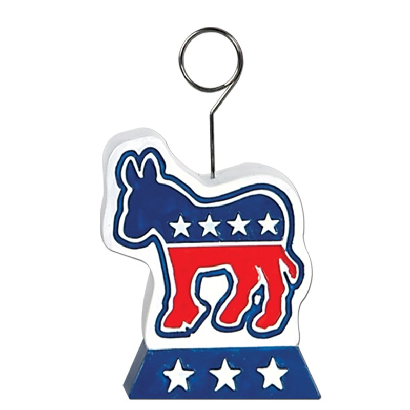 Democratic Balloon Weight  and  Photo Holder for the 2022 Costume season.