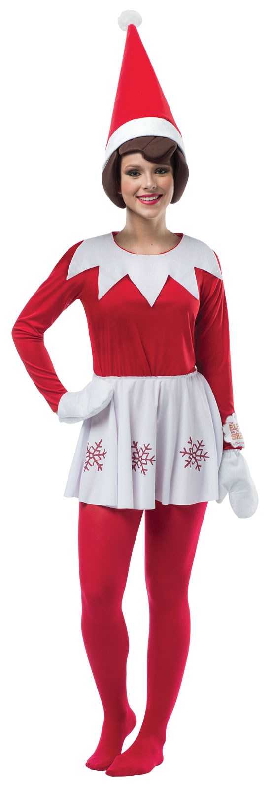 Elf on the Shelf Dress Costume For Women