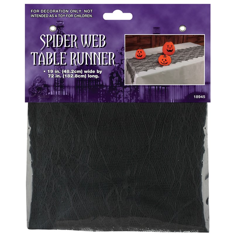 Spider Web Table Runner for the 2022 Costume season.