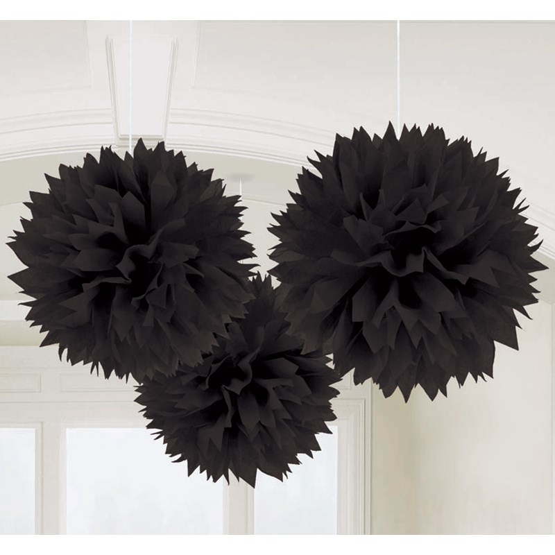 Black Fluffy Decorations for the 2022 Costume season.