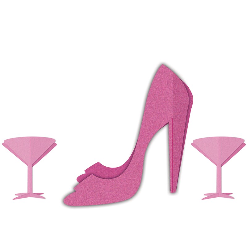 Bachelorette Party   Martini and Heels 3D Centerpiece for the 2022 Costume season.