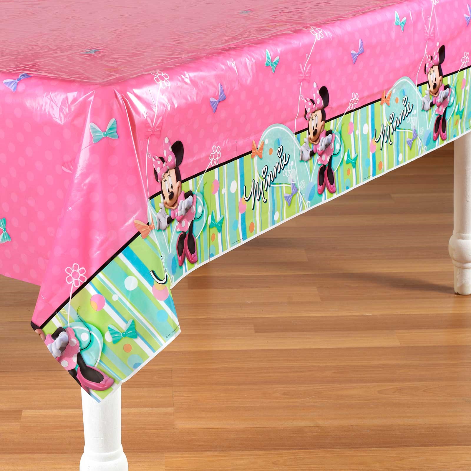 Disney Minnie Mouse Bow-tique Plastic Tablecover