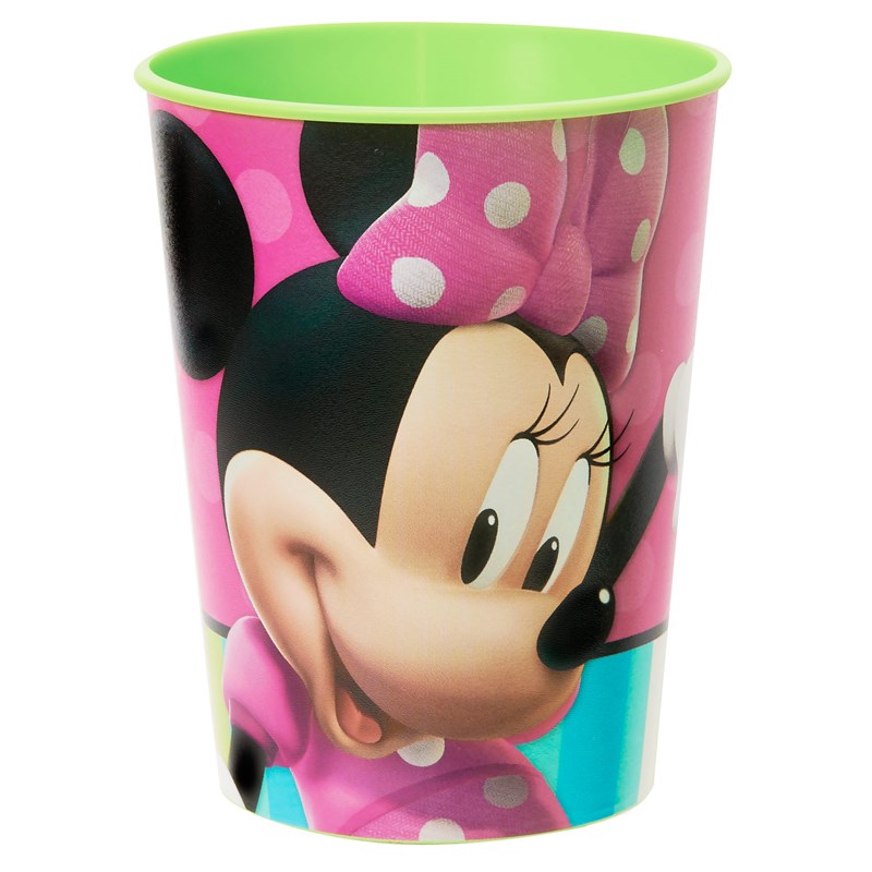 Disney Minnie Mouse Bow tique 16 oz. Plastic Cup for the 2022 Costume season.