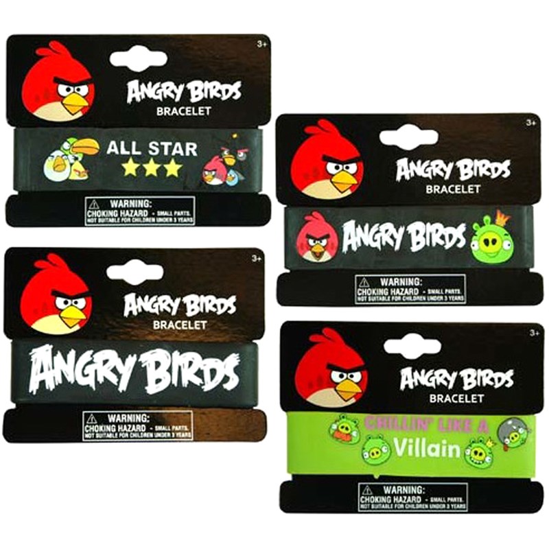 Angry Birds Rubber Bracelet for the 2022 Costume season.