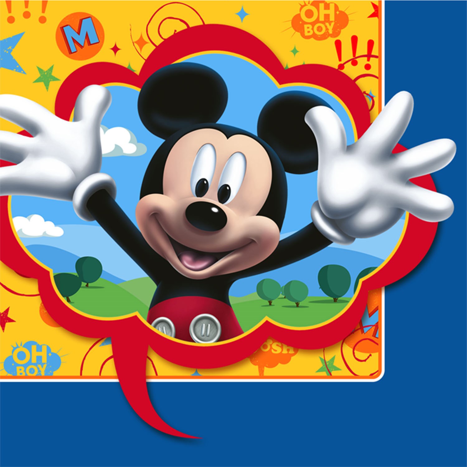 Disney Mickey Fun and Friends Lunch Napkins 16 count