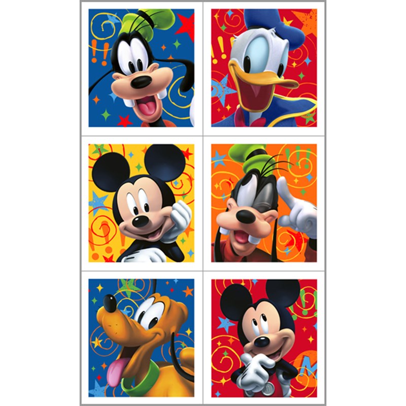 Disney Mickey Fun and Friends Sticker Sheets (4 count) for the 2022 Costume season.