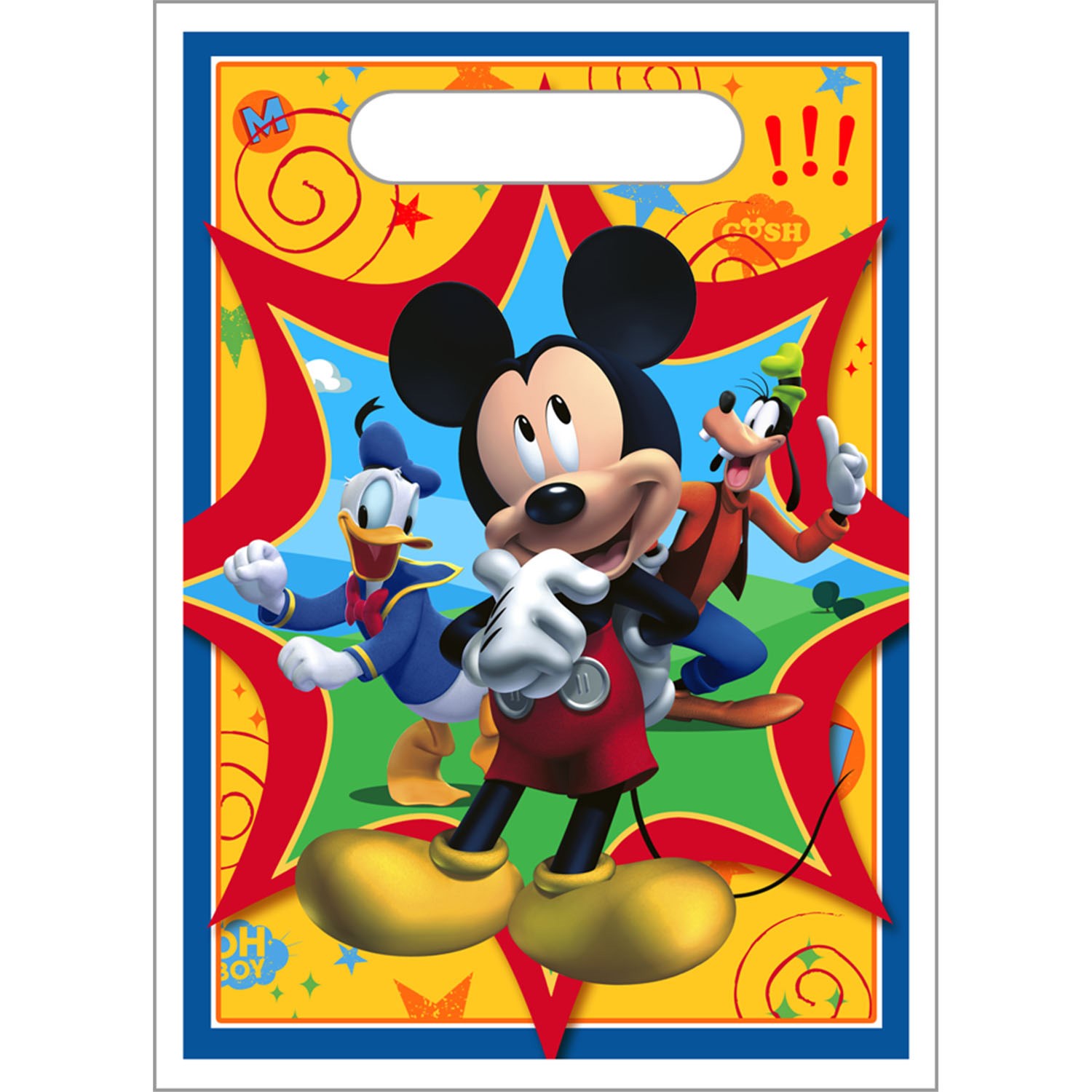 Disney Mickey Fun and Friends Treat Bags 8 count