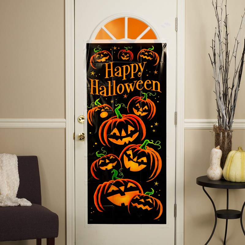Pumpkin Grin Door Poster for the 2022 Costume season.