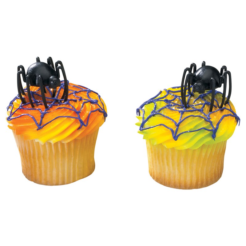 Spider Halloween Cupcake Picks for the 2022 Costume season.