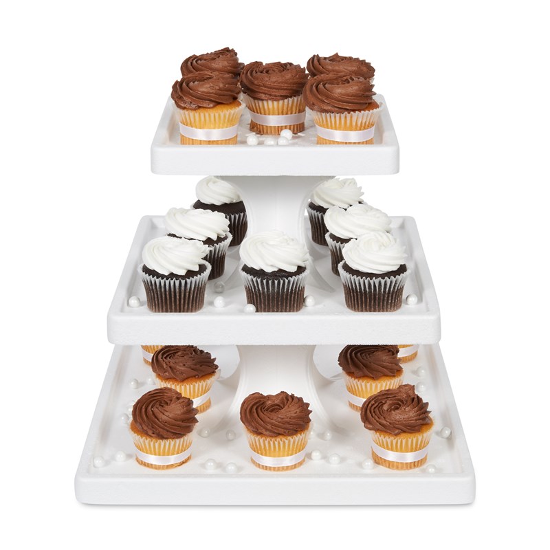 3 Tier Square Cupcake Stand for the 2022 Costume season.