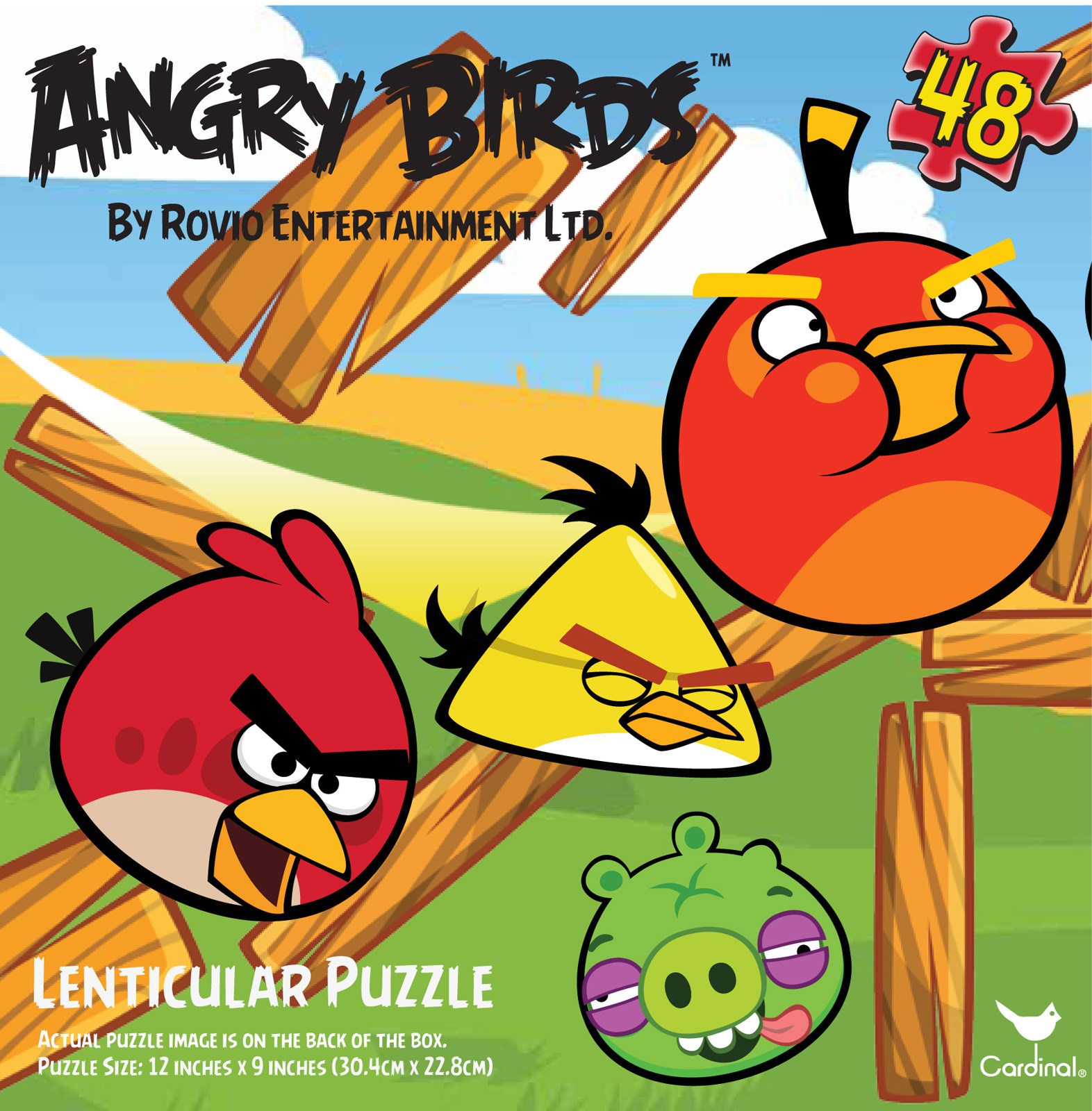 Angry Birds Lenticular Puzzle