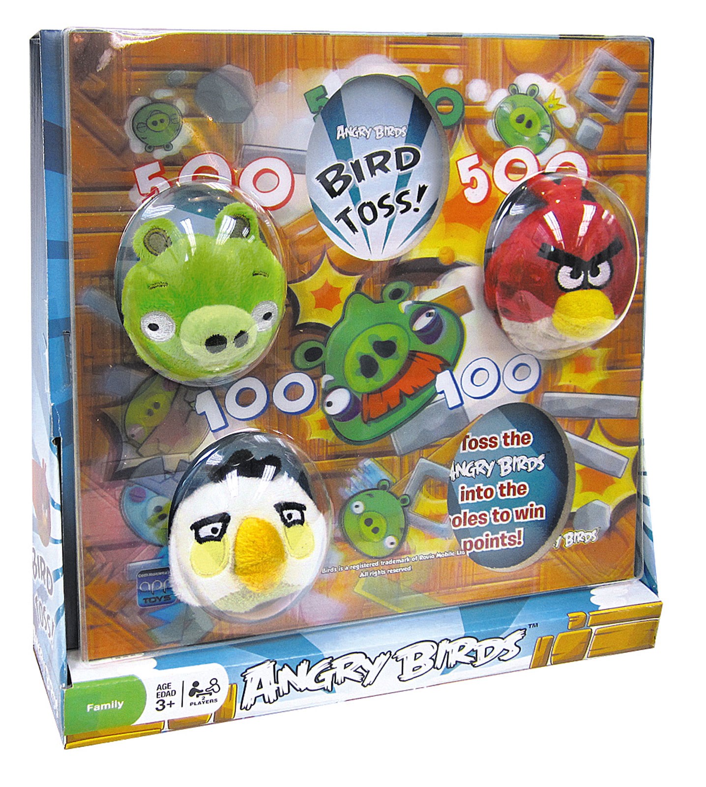 Angry Birds Toss Game