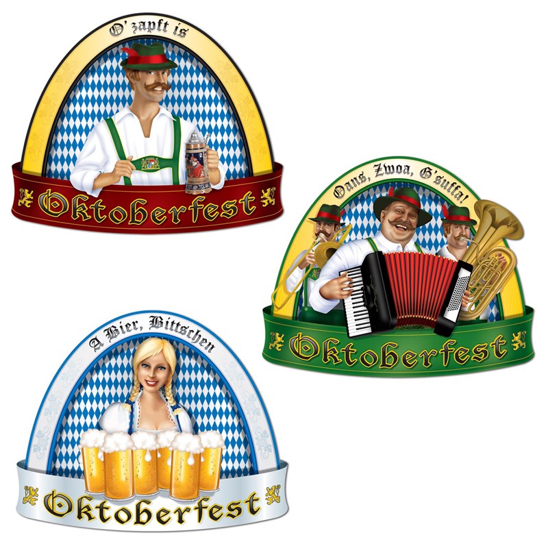 Oktoberfest Cutouts for the 2022 Costume season.