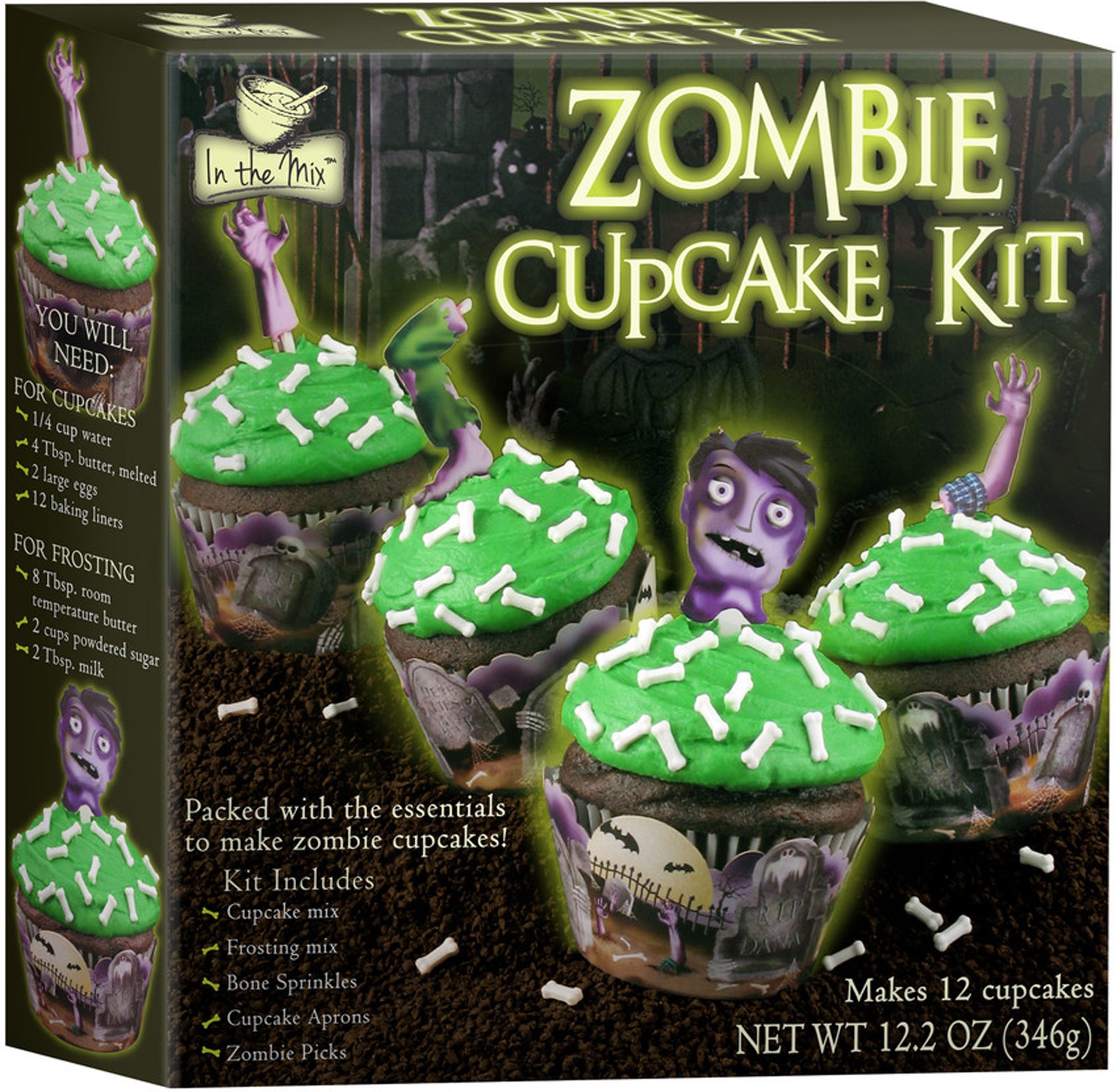Cupcake Halloween Costumes on Kit Includes Cupcake Mix Frosting Mix Bone Really Sprinkles Cupcake