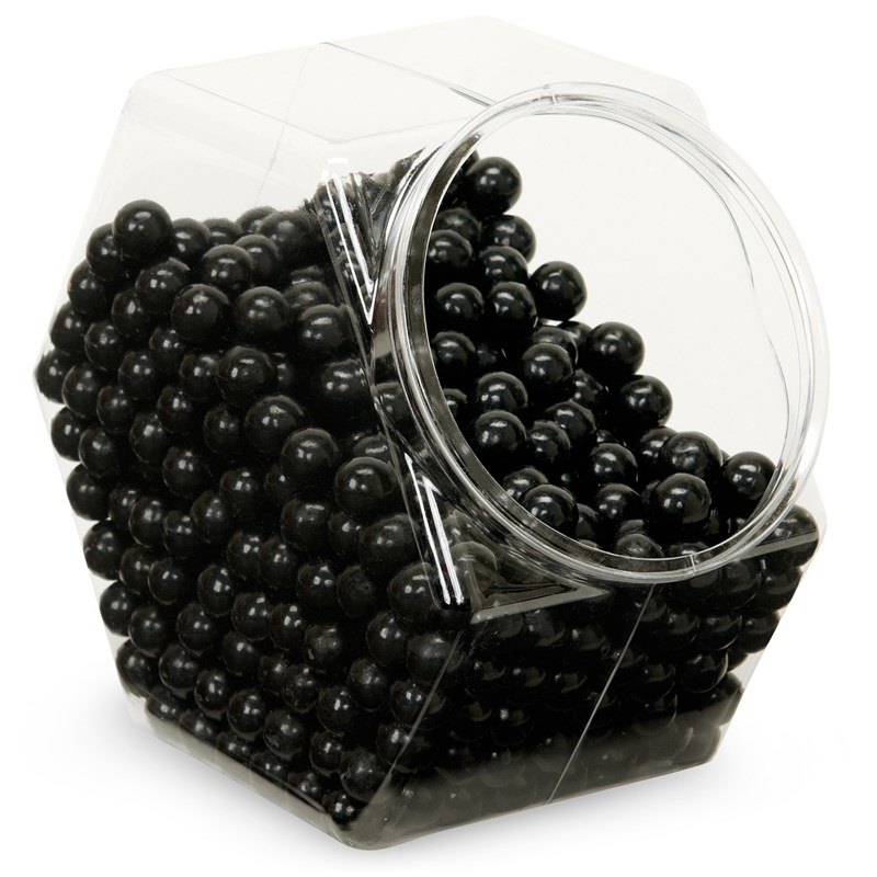 Black Sixlets Candy for the 2022 Costume season.