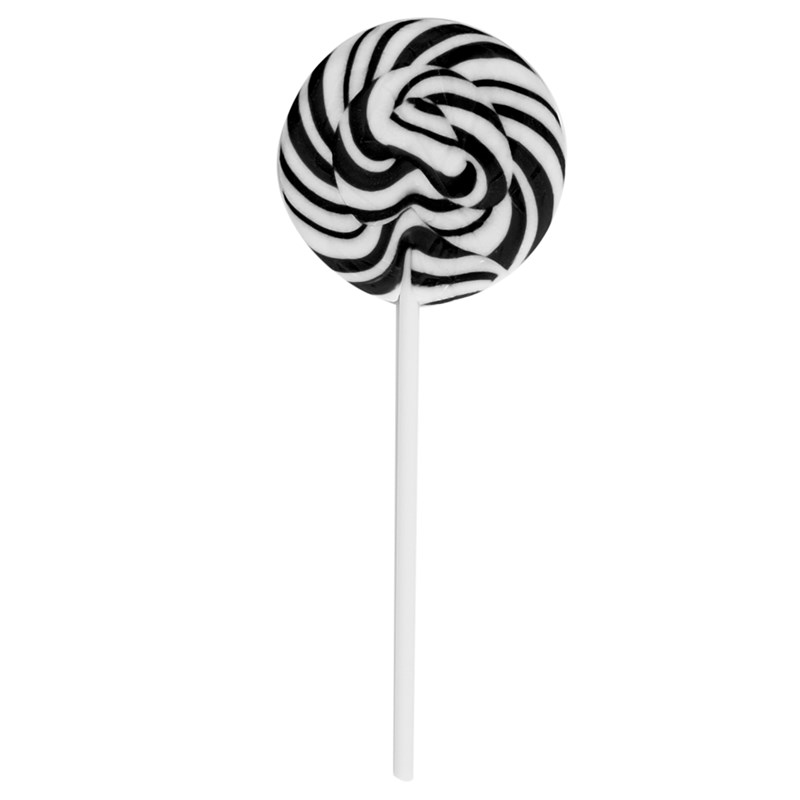 Black and White Whirly Pops for the 2022 Costume season.