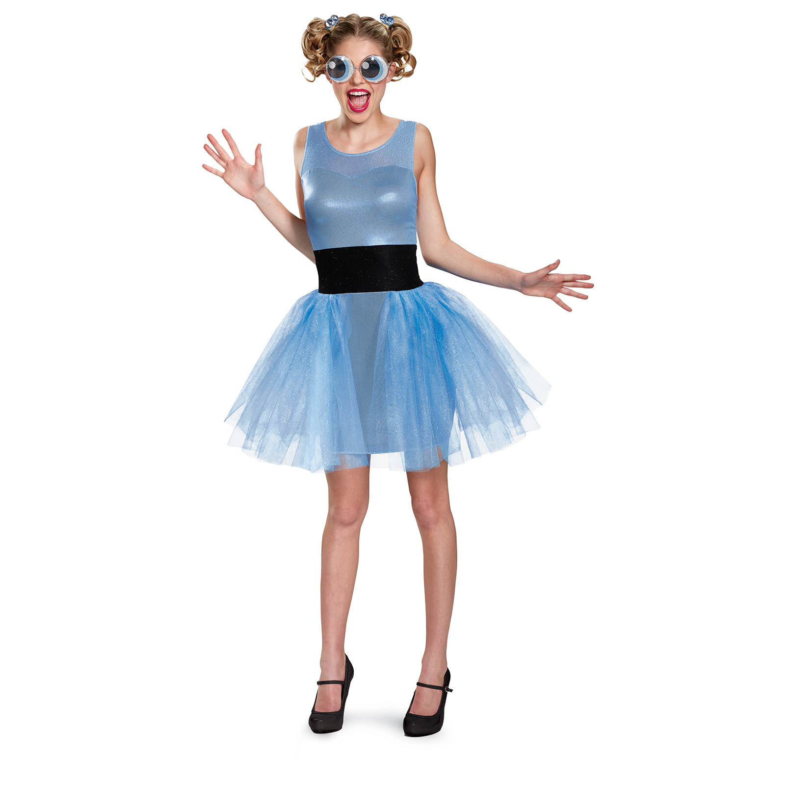 Powerpuff Girls Bubbles Deluxe Adult Costume. 