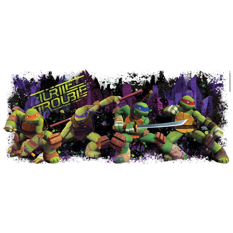 Teenage Mutant Ninja Turtles Giant Wall Decal for the 2022 Costume season.