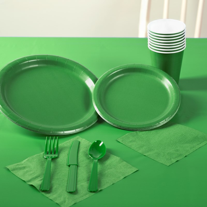 Emerald Green Solid Color Party Kit for the 2022 Costume season.