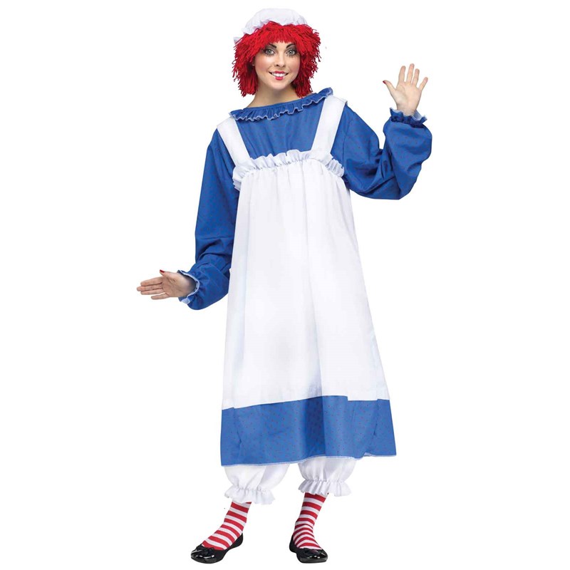 Raggedy Ann Adult Costume for the 2022 Costume season.