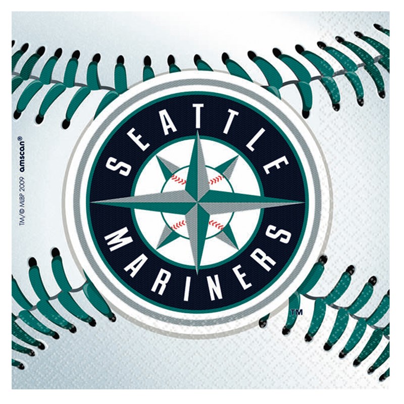 Seattle Mariners Baseball   Beverage Napkins (36 count) for the 2022 Costume season.