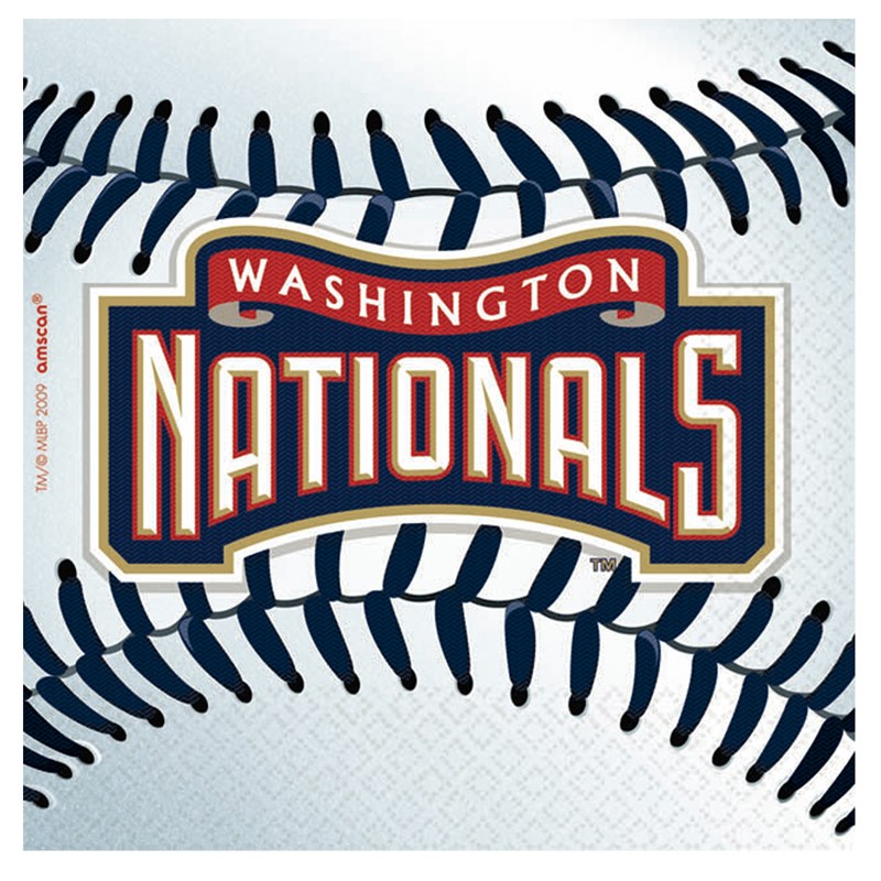 Washington Nationals Baseball   Beverage Napkins (36 count) for the 2022 Costume season.