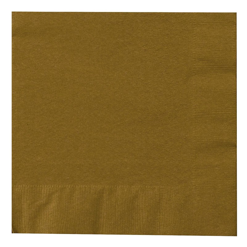 Glittering Gold (Gold) Lunch Napkins (50 count) for the 2022 Costume season.