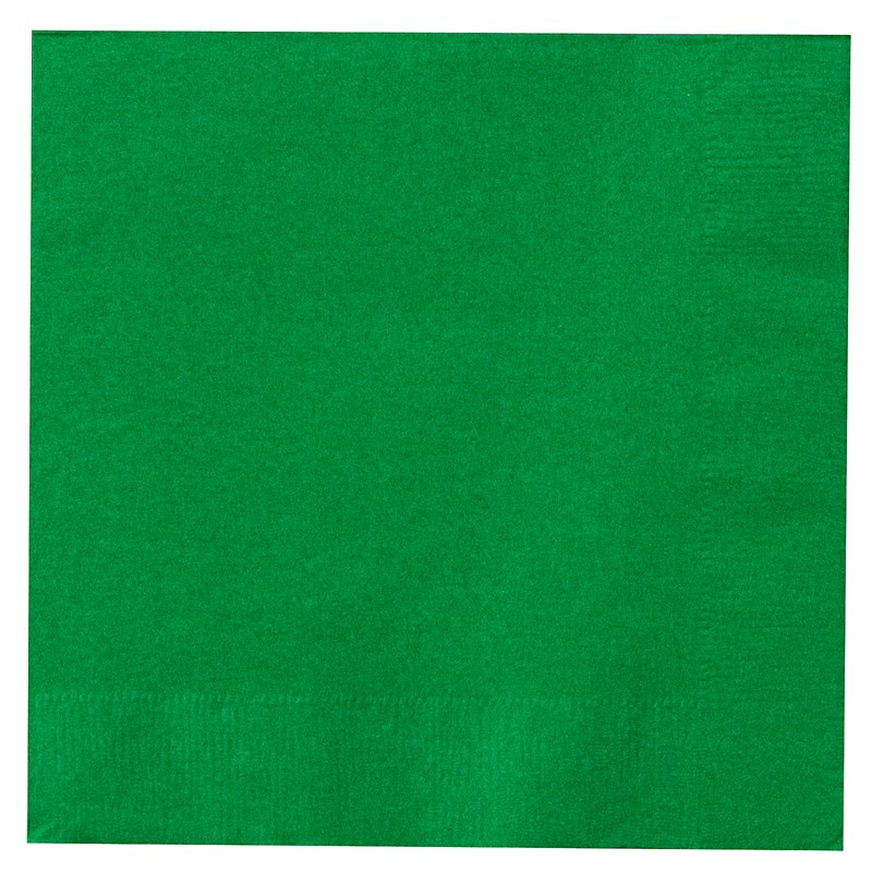 Emerald Green (Green) Lunch Napkins (50 count) for the 2022 Costume season.