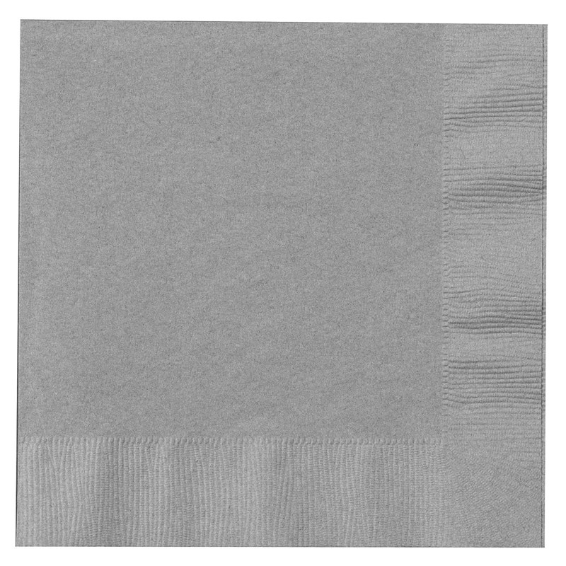 Shimmering Silver (Silver) Lunch Napkins (50 count) for the 2022 Costume season.