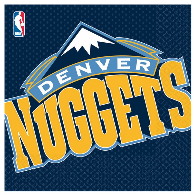 Denver Nuggets Basketball   Lunch Napkins (16 count) for the 2022 Costume season.