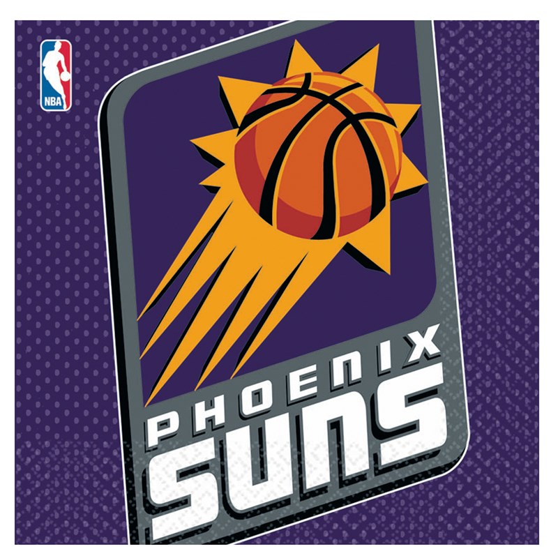 Phoenix Suns Basketball   Lunch Napkins (16 count) for the 2022 Costume season.