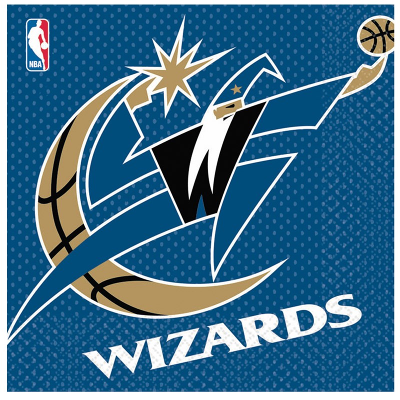 Washington Wizards Basketball   Lunch Napkins (16 count) for the 2022 Costume season.