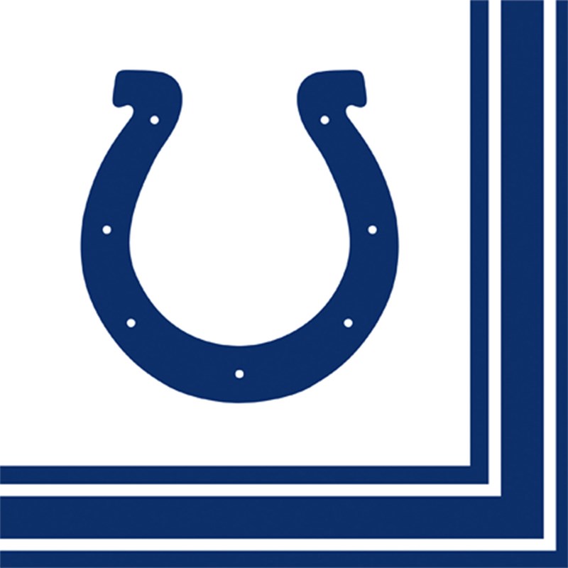 NFL Indianapolis Colts Lunch Napkins (16 count) for the 2022 Costume season.