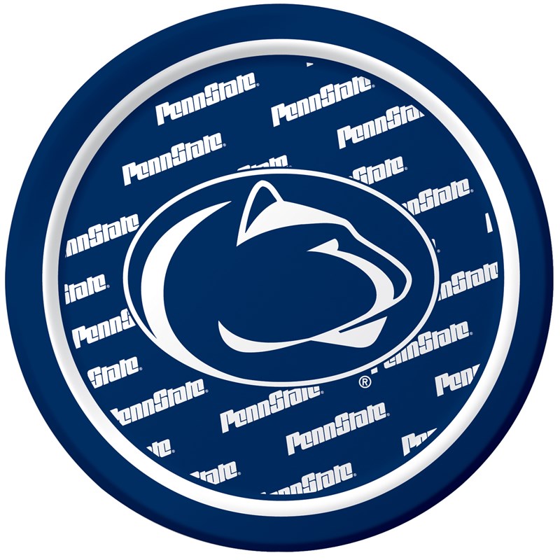 Penn State Nittany Lions   Dessert Plates (8 count) for the 2022 Costume season.