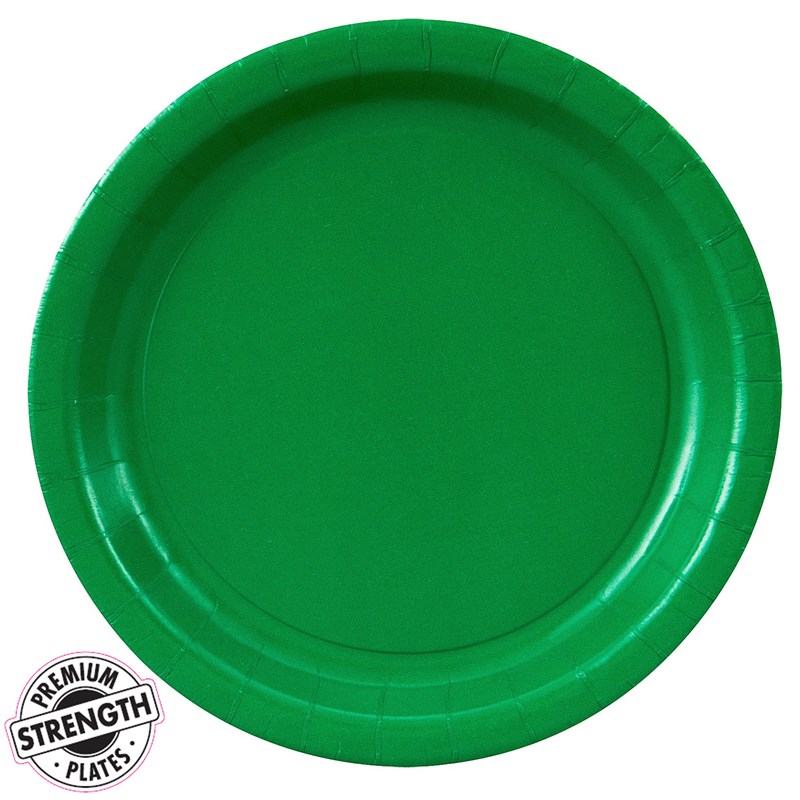 Emerald Green (Green) Dinner Plates (24 count) for the 2022 Costume season.