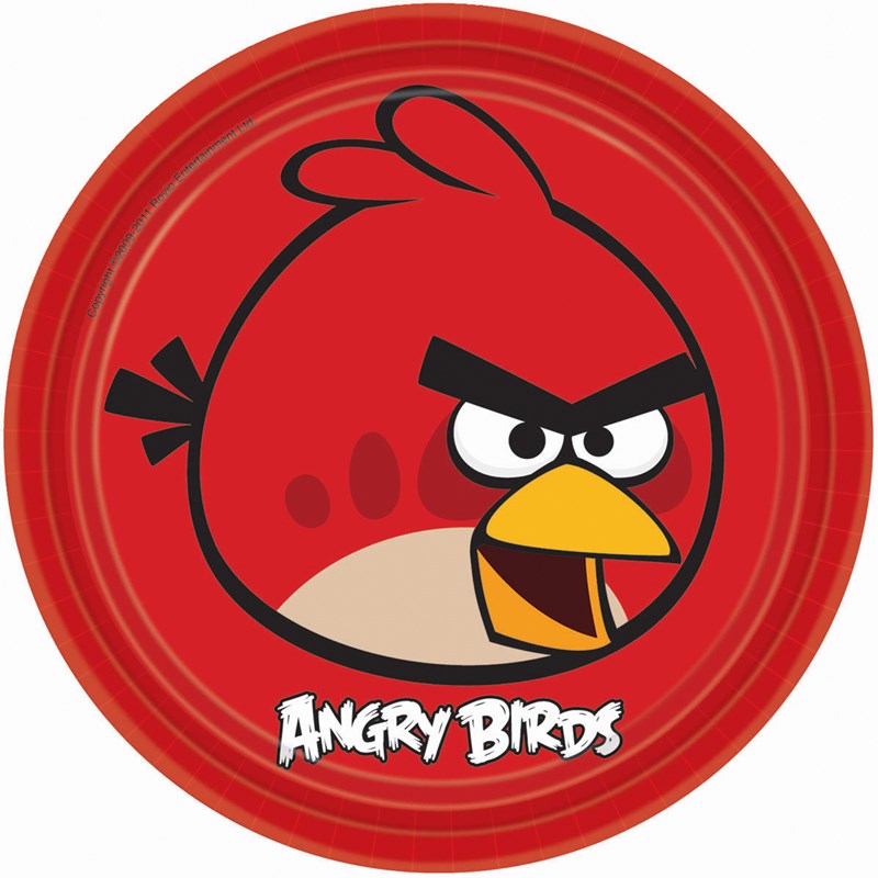 Angry Birds Dinner Plates (8 count) for the 2022 Costume season.