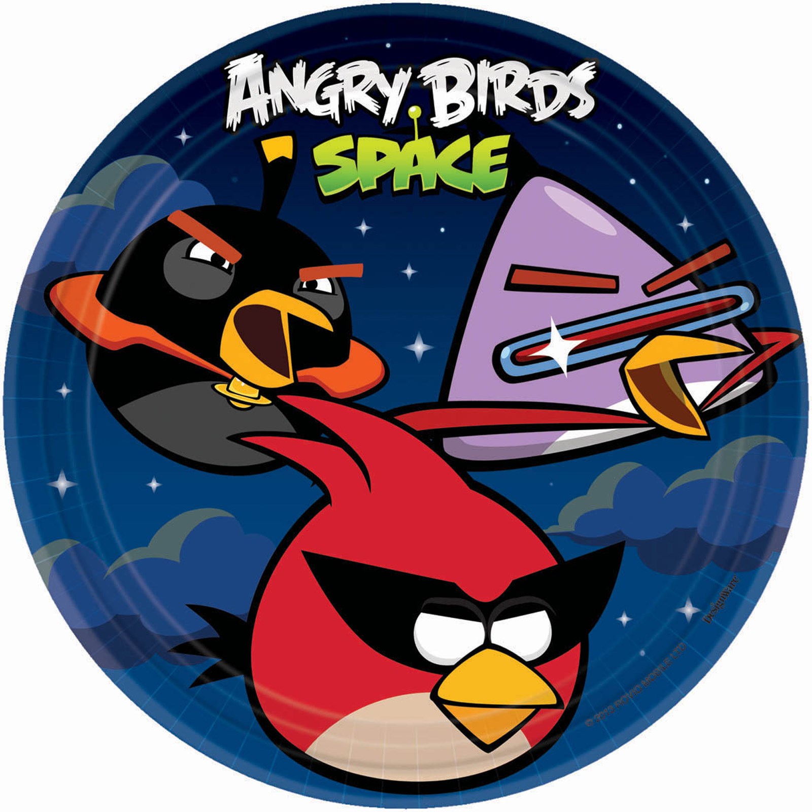 Angry Birds Space Dinner Plates