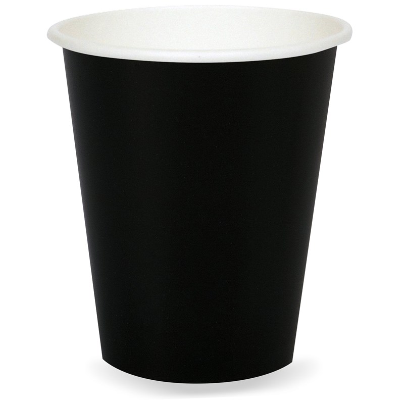 Black Velvet (Black) 9 oz. Paper Cups (24 count) for the 2022 Costume season.